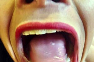 Skinny Brunette Latina Spreads Wet Pussy For Anal Fucking