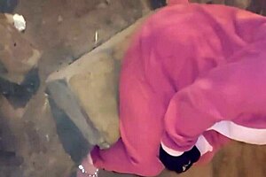 Halloween-Costumed Mature Woman Gives Free Blowjob Outdoors