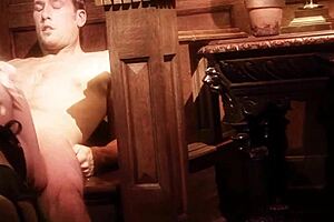 Blonde milf fucks in doggy