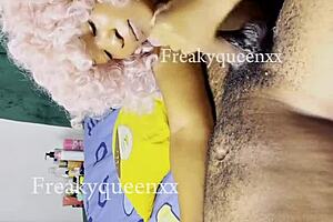 My Step Dad Body Guard And I Having Naughty Fuck At Home