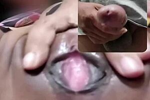 Private Video Call with Husband and Friend Alone