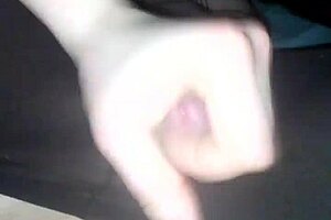 Amature Cum in Pantyhose Lingerie Fast Handjob