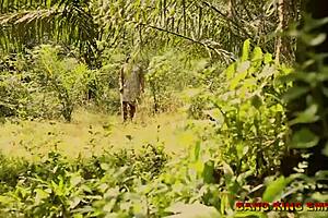 Have you seen this outdoor bbw amateur get her big ass fucked in the bush?