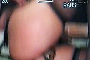 Milf In Stockings Poses Seductively