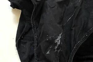 Placed My Cock On My Girlfriend's Dirty Panties