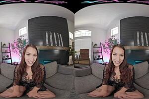 vrallure closer with big tits masturbation