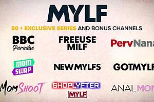 sexy cougar lets stud play with huge boobs?