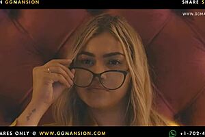 Redhead Receives Intense Pussy Licking From Lesbian Lover