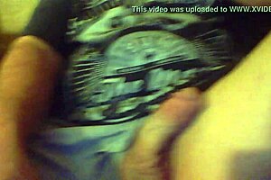 cock hardens in suggestive cock display