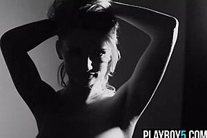 Blonde Teen Model Brittney Shumaker Strips