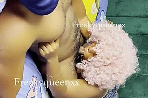 My Step Dad Body Guard And I Having Naughty Fuck At Home