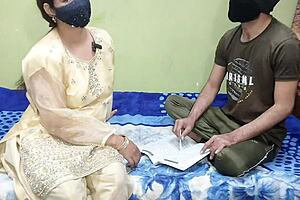 Indian hot student fucked doggystyle by teacher clear hindi audio