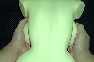 Sally asks for anal sex on the desk in doggy, I cum in her tight ass