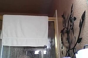 shower time masturbation fun