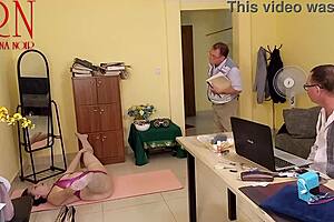 YOGA TIME IN THE OFFICE REGINA NOIR SCENE 6