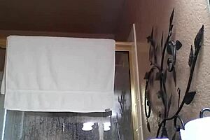 shower time masturbation fun