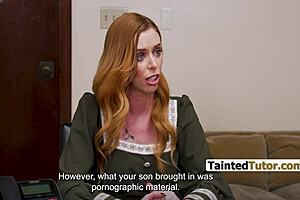 Librarian Blackmailed By Principal Does It For Her Student - Jessica Aaren Ryan Mclane