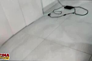 Latina Casting Interview With Goth Tattoo And First Time Experience