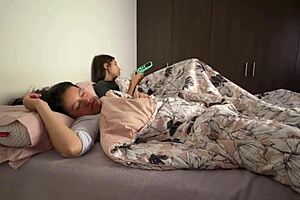 My Best Friend Feels Sad And We Snuggle In Her Husbands Bed Together