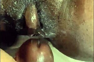 Big ebony ass gets satisfied after fuck 😍