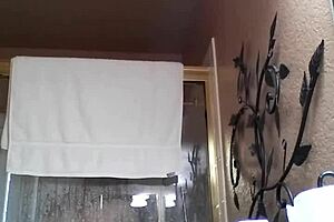 shower time masturbation fun