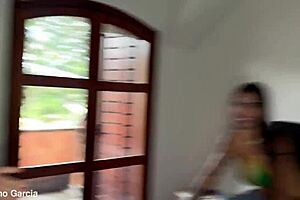 can you believe luiza marcato and gih ribeiro get drilled in horny threesome?