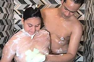 Safado Invaded the Bathroom and Fucked My Ass in the Hidden Hair of the Wife Complete in Sheer and Red