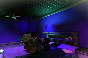 cheating slut comes over and gets fucked while her bf is away