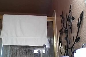 shower time masturbation fun