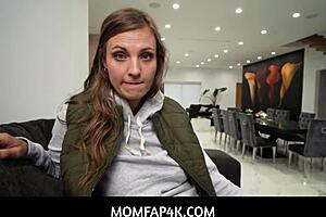 Momfap4k - Would You Like To Spray My Big Booty Stepson Hot Stepmom Kenzie Love Asked