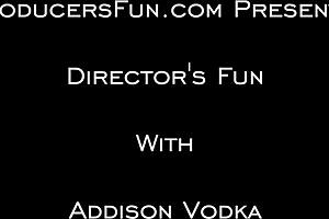 addison vodka gets fucked by mr director during interview.