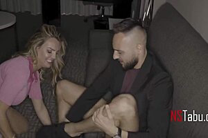 Milf Wife Cheats By Eating Man's Ass In Lingerie