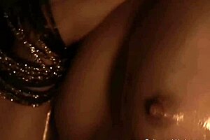 sexy asian woman revealing her body