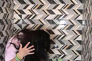 Safado Invaded the Bathroom and Fucked My Ass in the Hidden Hair of the Wife Complete in Sheer and Red