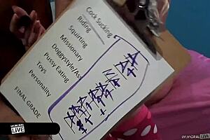 Blonde Indiana Newcummer Mia Mae Bounces On Dicks In Raw Threesome