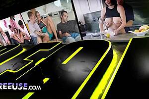 Take Nick's big dick, Selina and Lucy