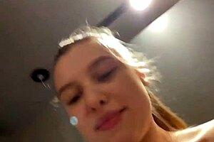 big bbw teen rides huge dildo outdoors, face sitting with big ass shaking wildly