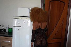 Black girl experiences first bbc anal with lover.