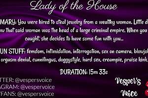 i got interrogated by dominant female then used for pleasure handcuffed