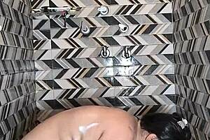 Safado Invaded the Bathroom and Fucked My Ass in the Hidden Hair of the Wife Complete in Sheer and Red