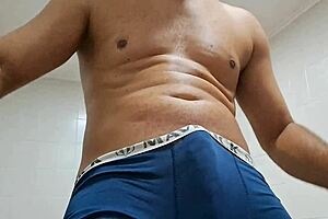 Diogo Brasileiro Shares Solo Masturbation Session