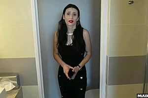 busty romanian coworker almost caught by husband getting fucked