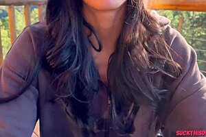 i sucked my boyfriend's cock in the woods and swallowed his cum