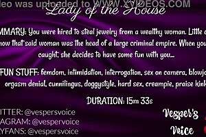 i got interrogated by dominant female then used for pleasure handcuffed