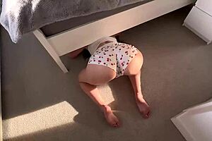 big tits stepsister rescued and creampied