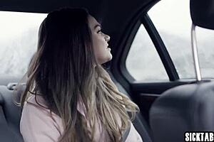 Sexy teen 18+ athena faris banged so hard by a crazy stranger with big penis