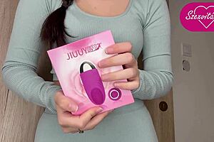 Hungarian girl shows pink toy in babe video?