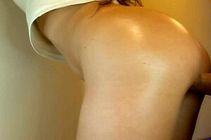 I fuck her doggy style close up