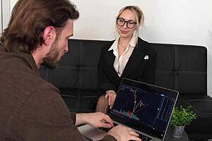 Office rough sex - she screams and asks for more