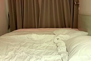 Horny asian passionate in bathroom then she said cum in my pussy please